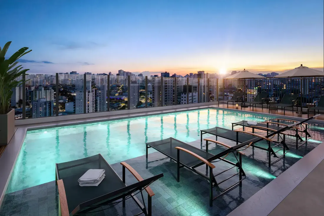Piscina sky no rooftop